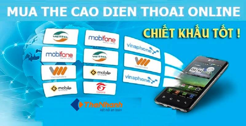 Hướng dẫn mua thẻ cào tự động tại Thenhanh.com